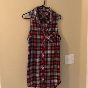 Flannel dress